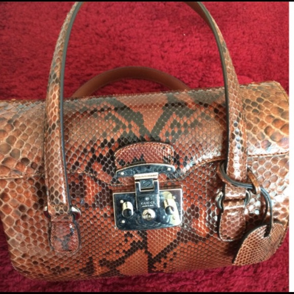 Gucci Real Python bag - Picture 1 of 2